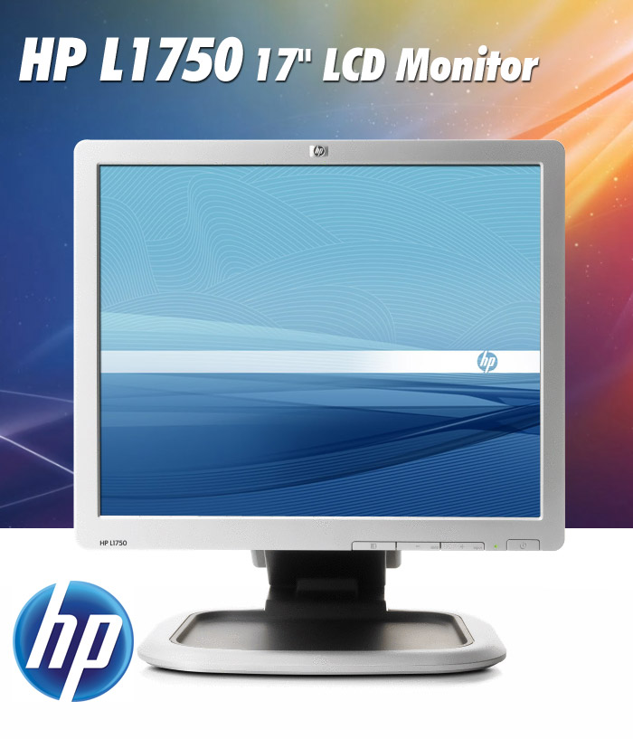 MONITOR LCD USATO HP L1750 + SOUND BAR